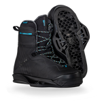 Liquid Force Aero 6X Black Wakeboard Bindings 2024