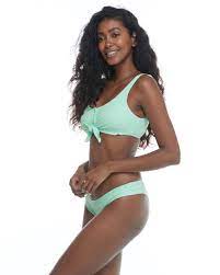 BODY GLOVE IBIZA KATE TIE FRONT TANK - SEAFOAM - pullproshop.com
