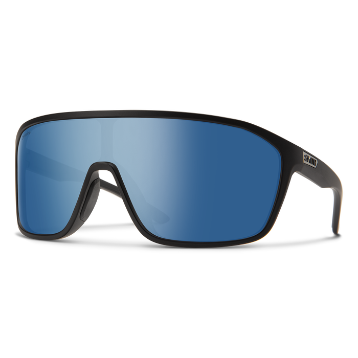 Matte Black Blue Mirror