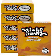STICKY BUMPS TROPICAL /WARM SURF BOARD WAX