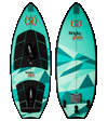 Ronix Standard Core Brightside W/straps Wakesurf board 2024