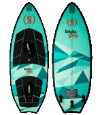 Ronix Standard Core Brightside W/straps Wakesurf board 2024