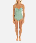 Jetty Caroline Green One Piece Swimsuit