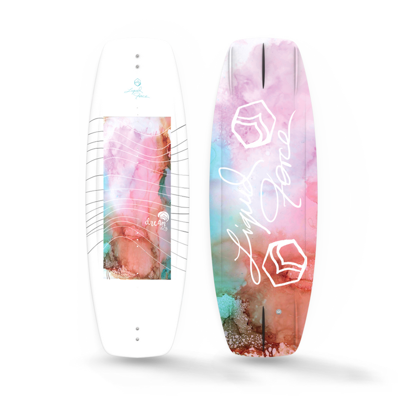 2024 Liquid Force Dream With Dream Bindings Kids Wakeboard Package